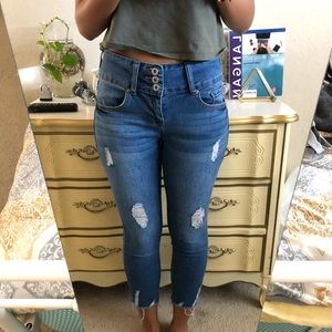 S.O.N.G. Curvy HighRise Skinny Ankle Grazers